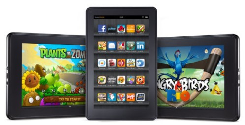 Amazon Kindle Fire во всей красе