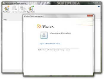  Rights Protected Folder Explorer