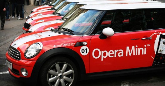 Opera Mini привлекает все больше новых пользователей