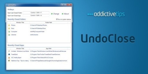 UndoClose - восстанавливаем недавно закрытое приложение UndoClose - восстанавливаем недавно закрытое приложение